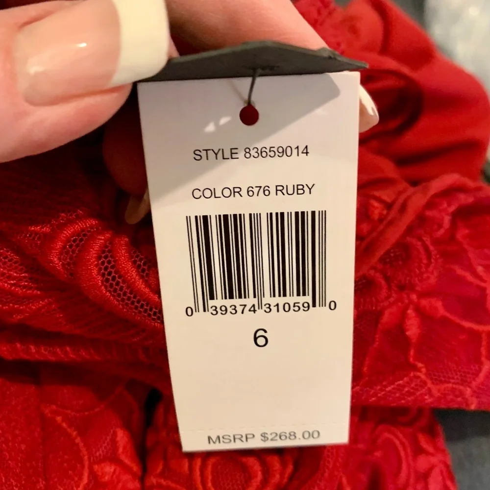 🔥NWT🔥 Cynthia Steffé "Ruby" Dress - Size 6✨✨✨ - Picture 14 of 16